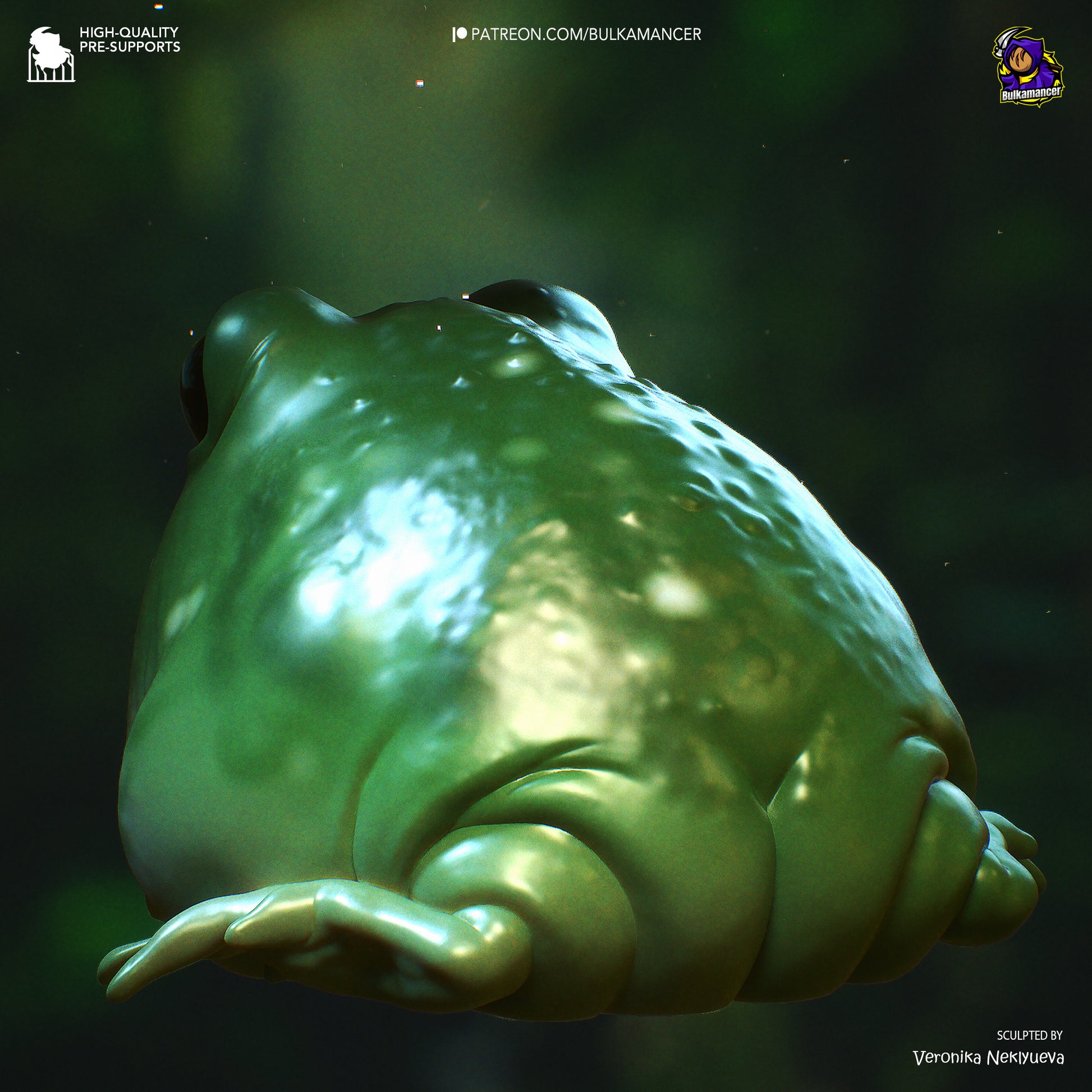 Toad | Resin Garage Kit Figure Game Fan Art | Bulkamancer Sculpts