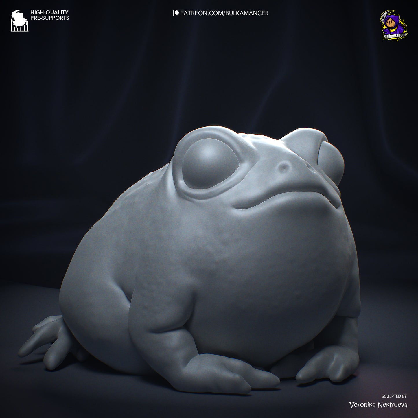 Toad | Resin Garage Kit Figure Game Fan Art | Bulkamancer Sculpts