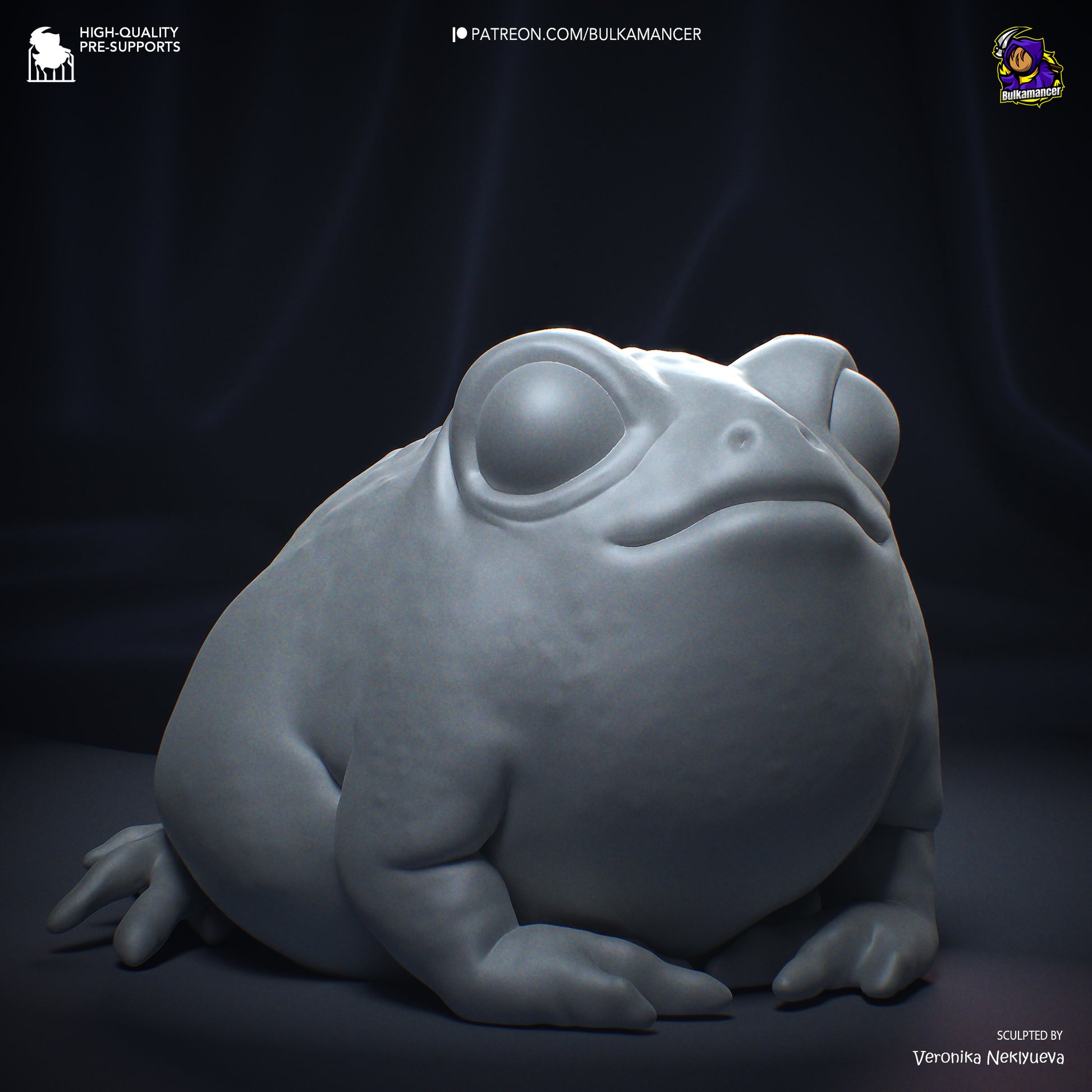 Toad | Resin Garage Kit Figure Game Fan Art | Bulkamancer Sculpts