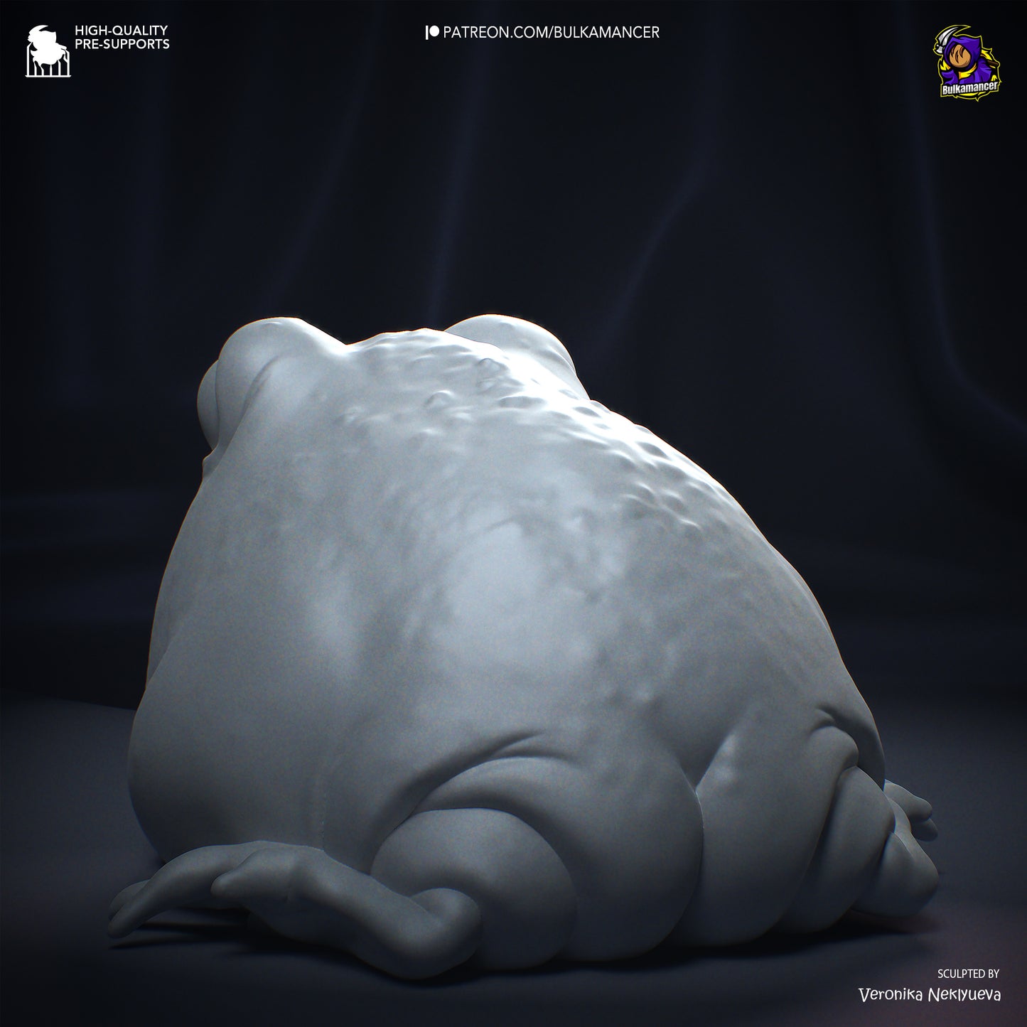 Toad | Resin Garage Kit Figure Game Fan Art | Bulkamancer Sculpts