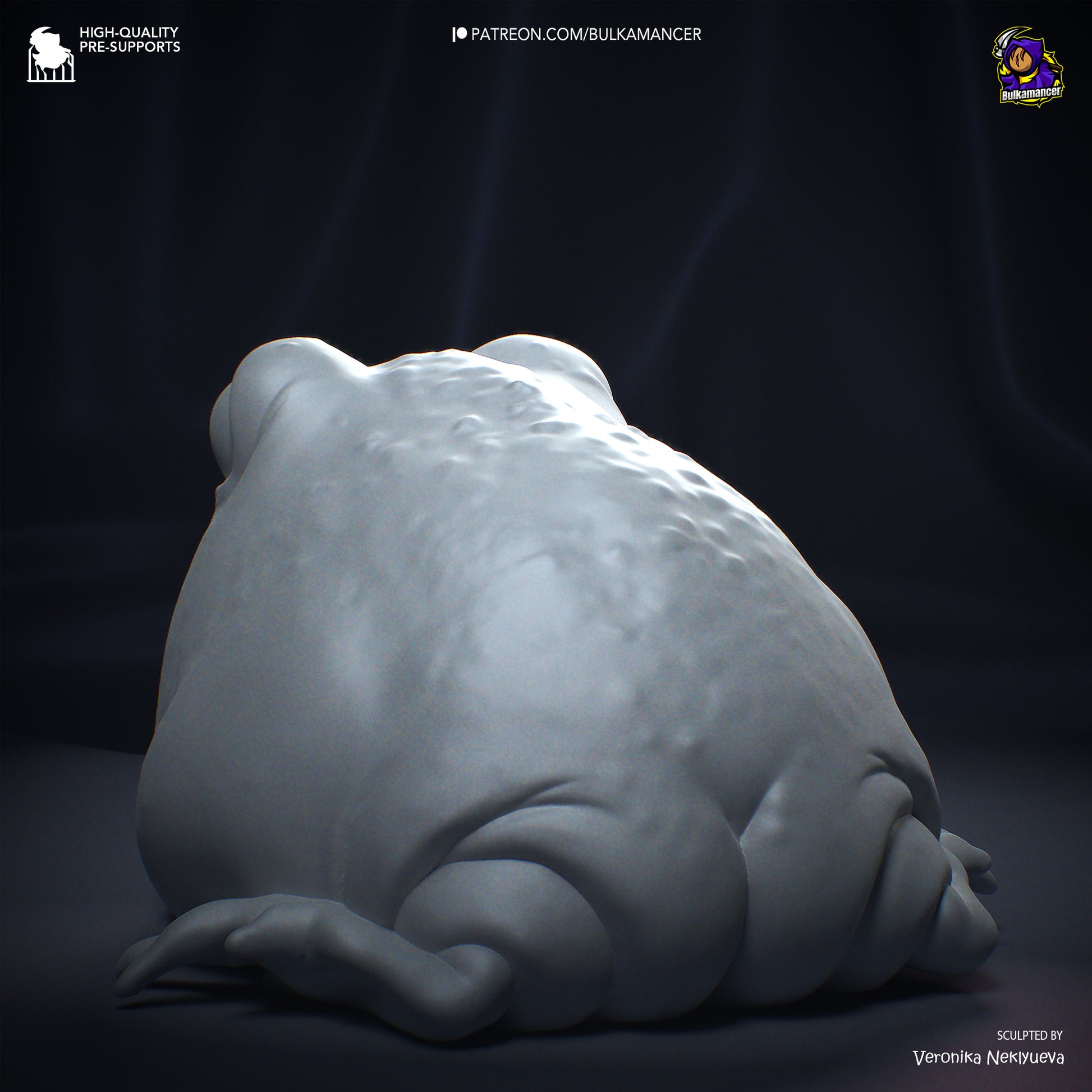 Toad | Resin Garage Kit Figure Game Fan Art | Bulkamancer Sculpts