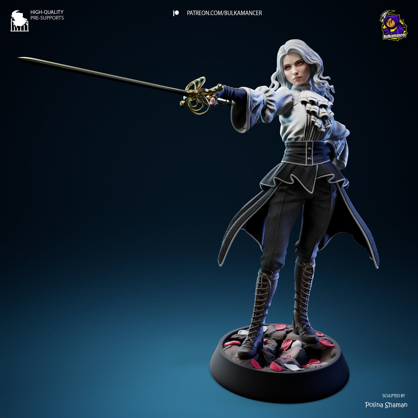 Tomorrow Comes | Resin Garage Kit Figure Game Fan Art | Bulkamancer Sculpts