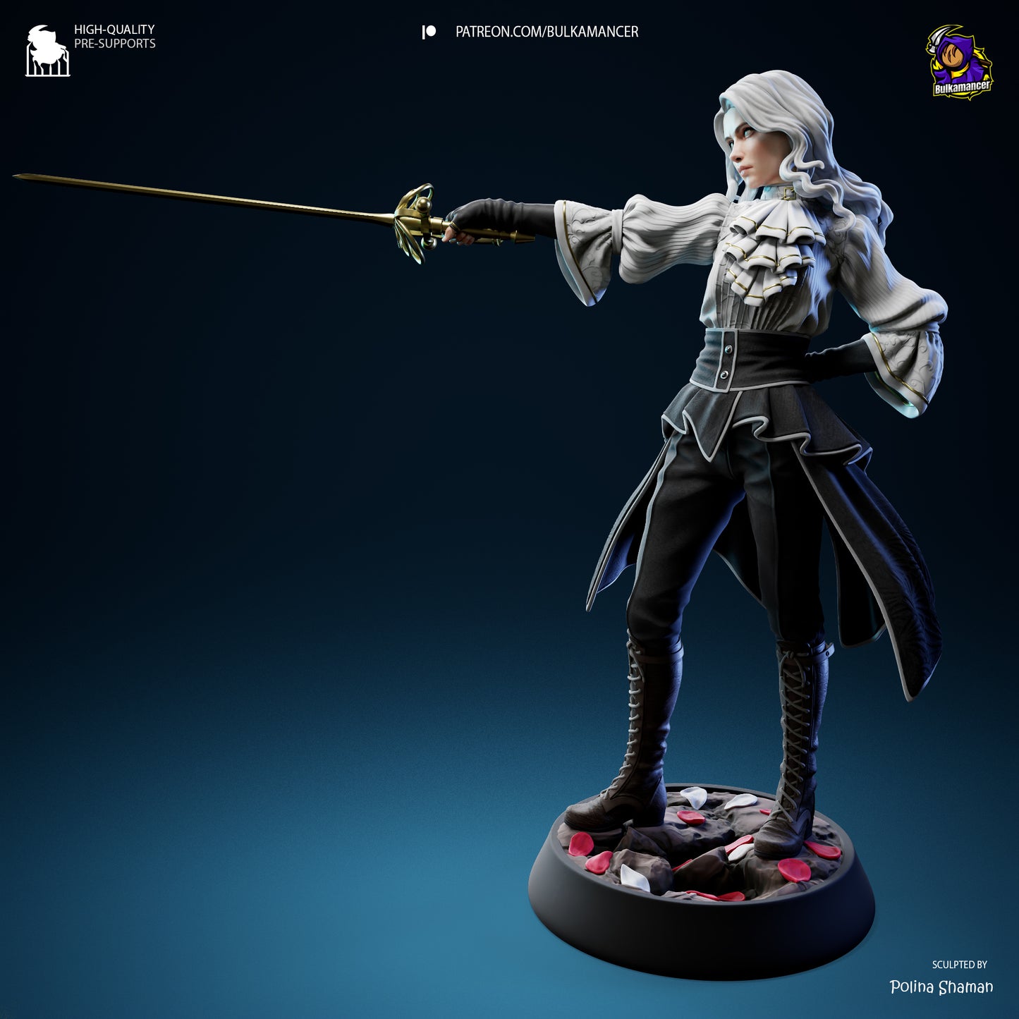 Tomorrow Comes | Resin Garage Kit Figure Game Fan Art | Bulkamancer Sculpts