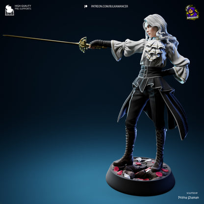 Tomorrow Comes | Resin Garage Kit Figure Game Fan Art | Bulkamancer Sculpts