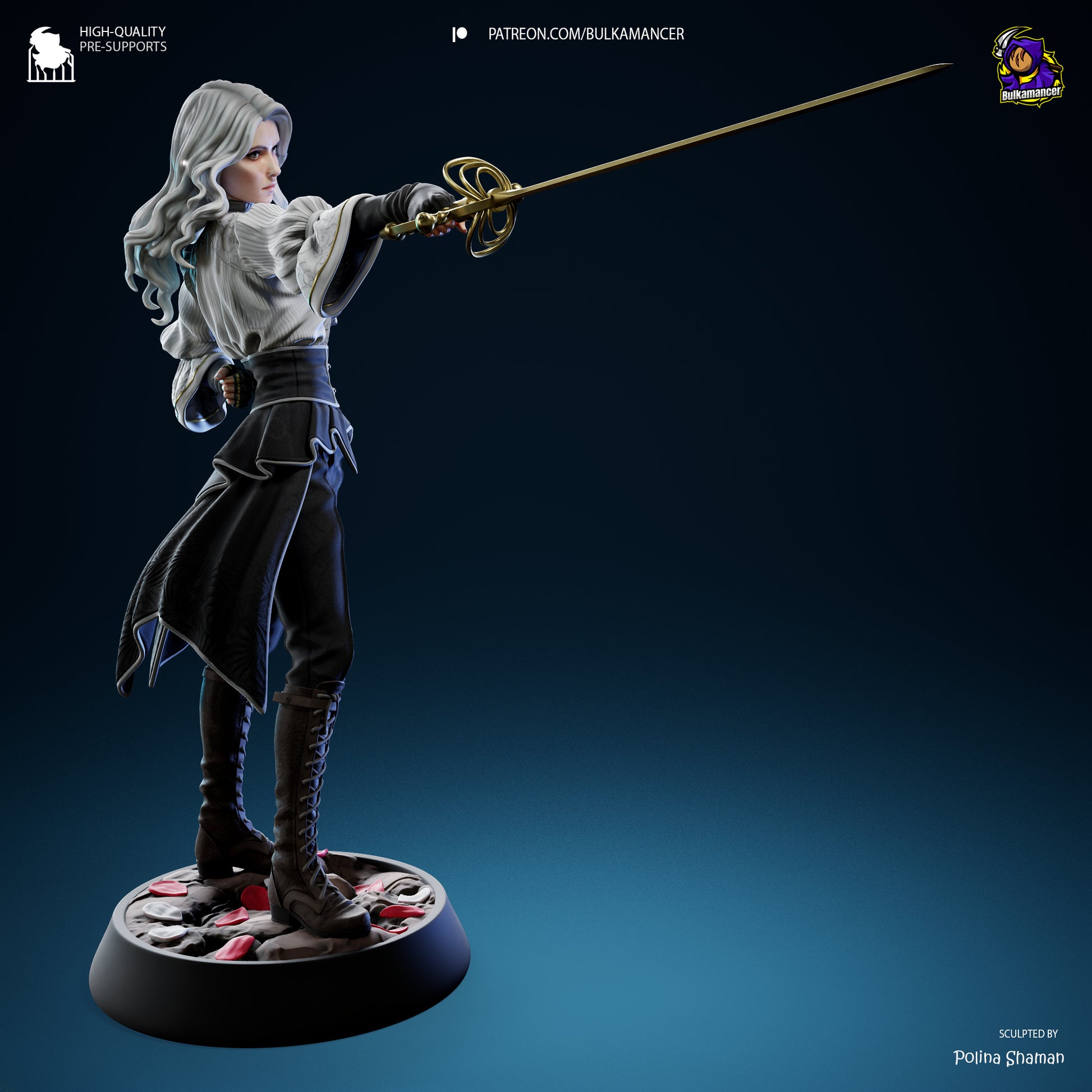 Tomorrow Comes | Resin Garage Kit Figure Game Fan Art | Bulkamancer Sculpts