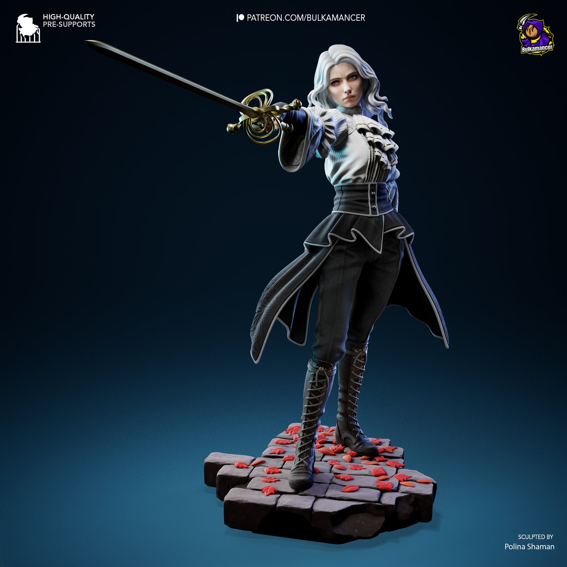 Tomorrow Comes | Resin Garage Kit Figure Game Fan Art | Bulkamancer Sculpts