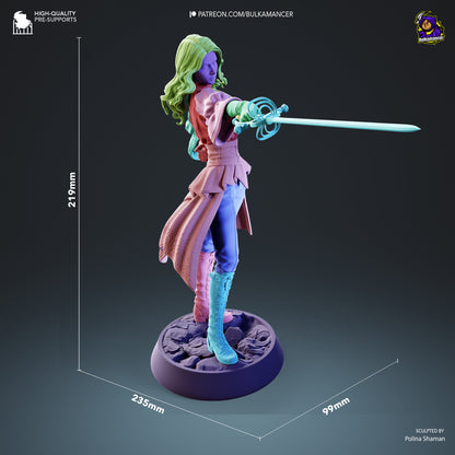 Tomorrow Comes | Resin Garage Kit Figure Game Fan Art | Bulkamancer Sculpts
