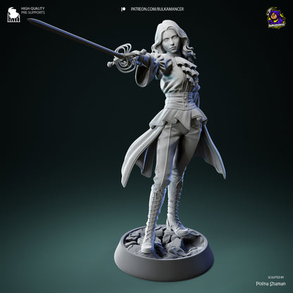 Tomorrow Comes | Resin Garage Kit Figure Game Fan Art | Bulkamancer Sculpts