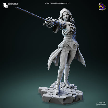 Tomorrow Comes | Resin Garage Kit Figure Game Fan Art | Bulkamancer Sculpts