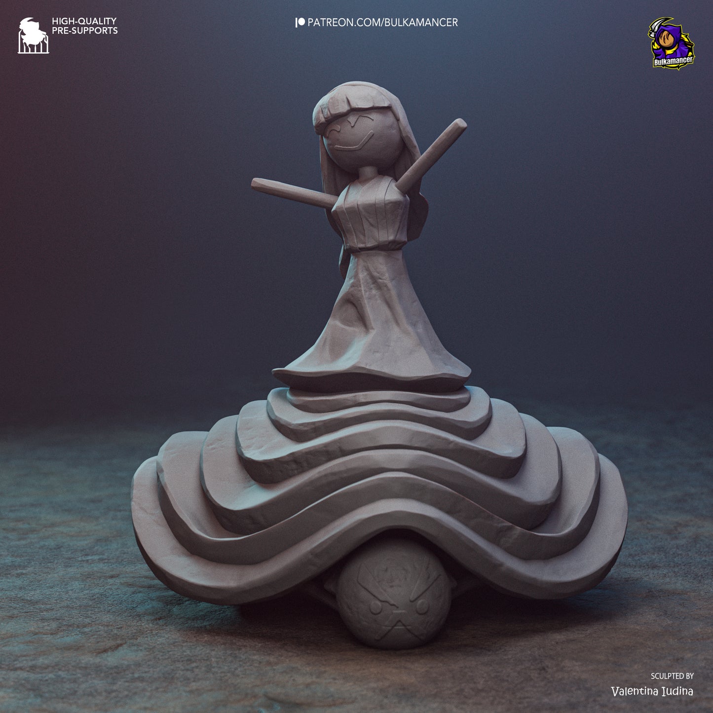 Toy Rock | Resin Garage Kit Figure Game Fan Art | Bulkamancer Sculpts