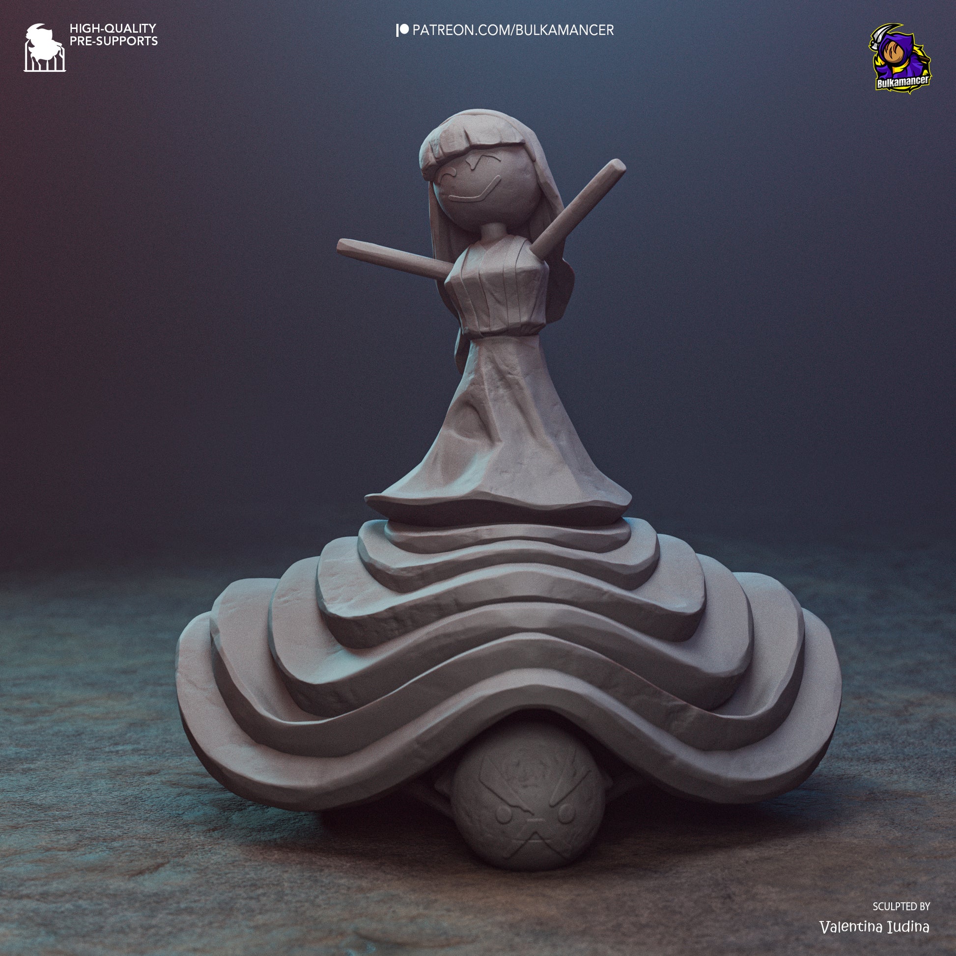 Toy Rock | Resin Garage Kit Figure Game Fan Art | Bulkamancer Sculpts