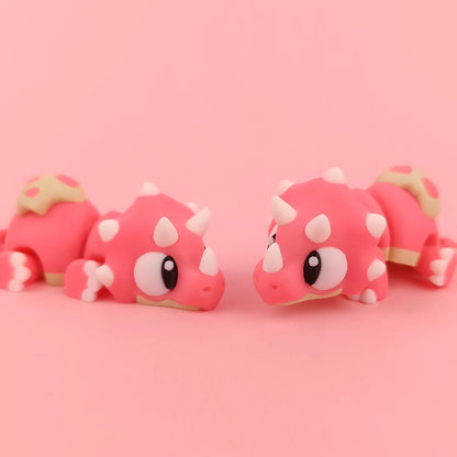 Flexi Baby Triceratops | 3DGOB - Tattles Told 3D
