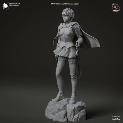 Unit Commander | Resin Garage Kit Figure | Bulkamancer Sculpts - Tattles Told 3D