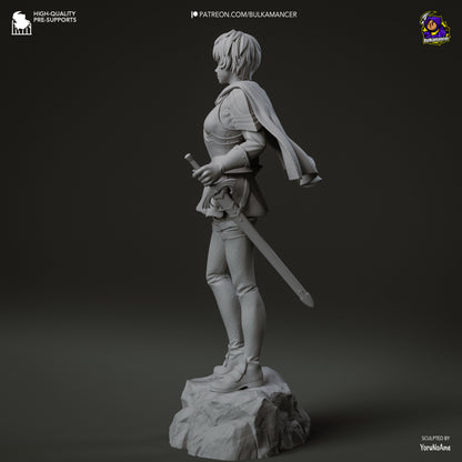 Unit Commander | Resin Garage Kit Figure | Bulkamancer Sculpts - Tattles Told 3D