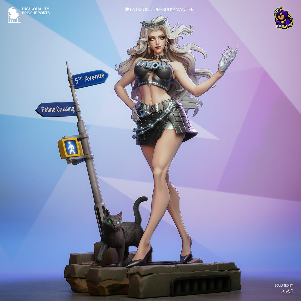 Urban Carnivore | Resin Garage Kit Figure | Bulkamancer Sculpts