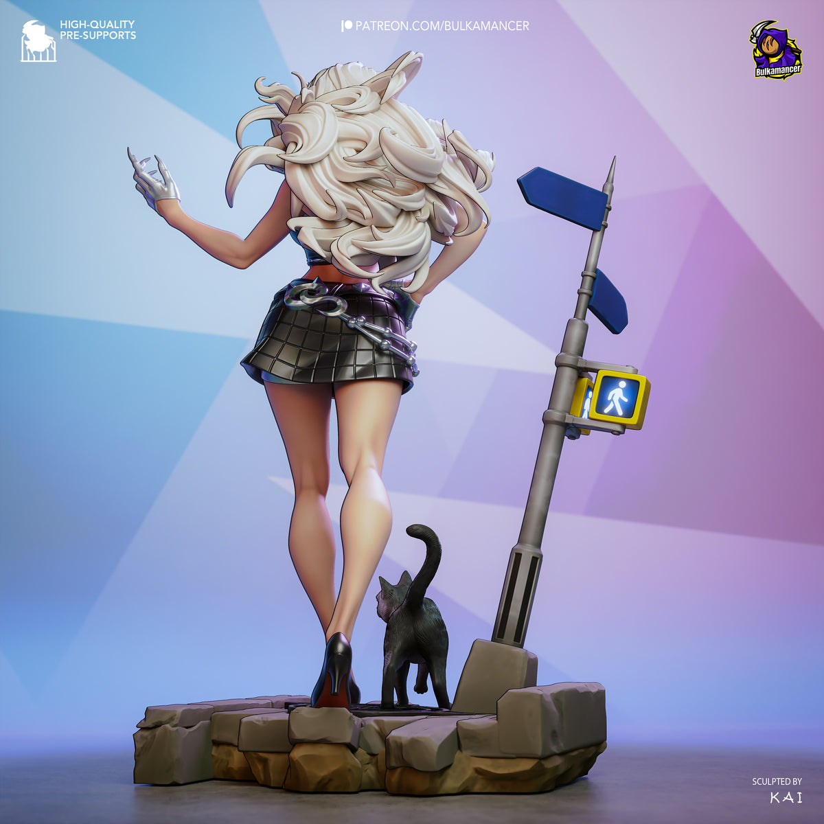 Urban Carnivore | Resin Garage Kit Figure | Bulkamancer Sculpts