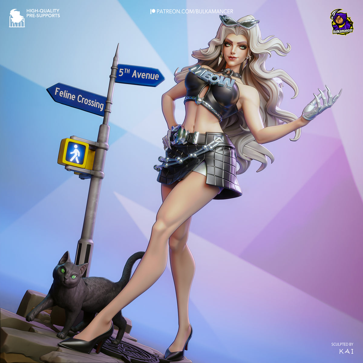 Urban Carnivore | Resin Garage Kit Figure | Bulkamancer Sculpts