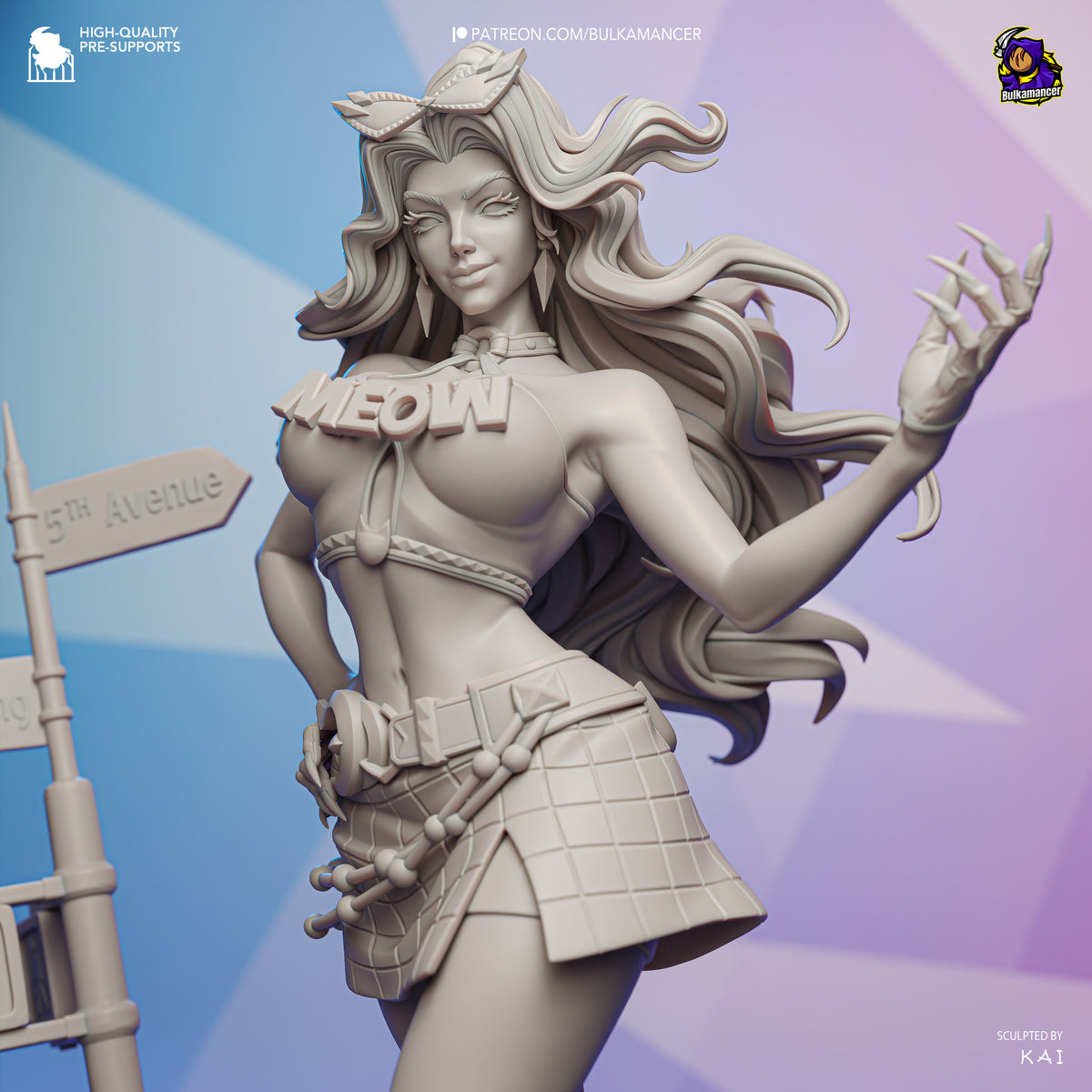 Urban Carnivore | Resin Garage Kit Figure | Bulkamancer Sculpts