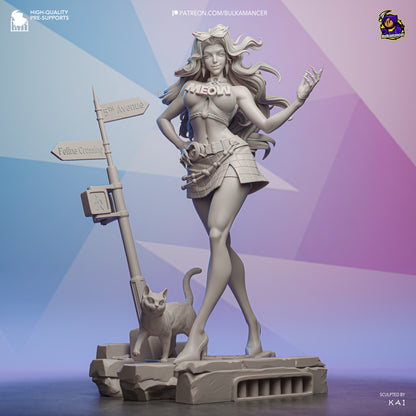 Urban Carnivore | Resin Garage Kit Figure | Bulkamancer Sculpts