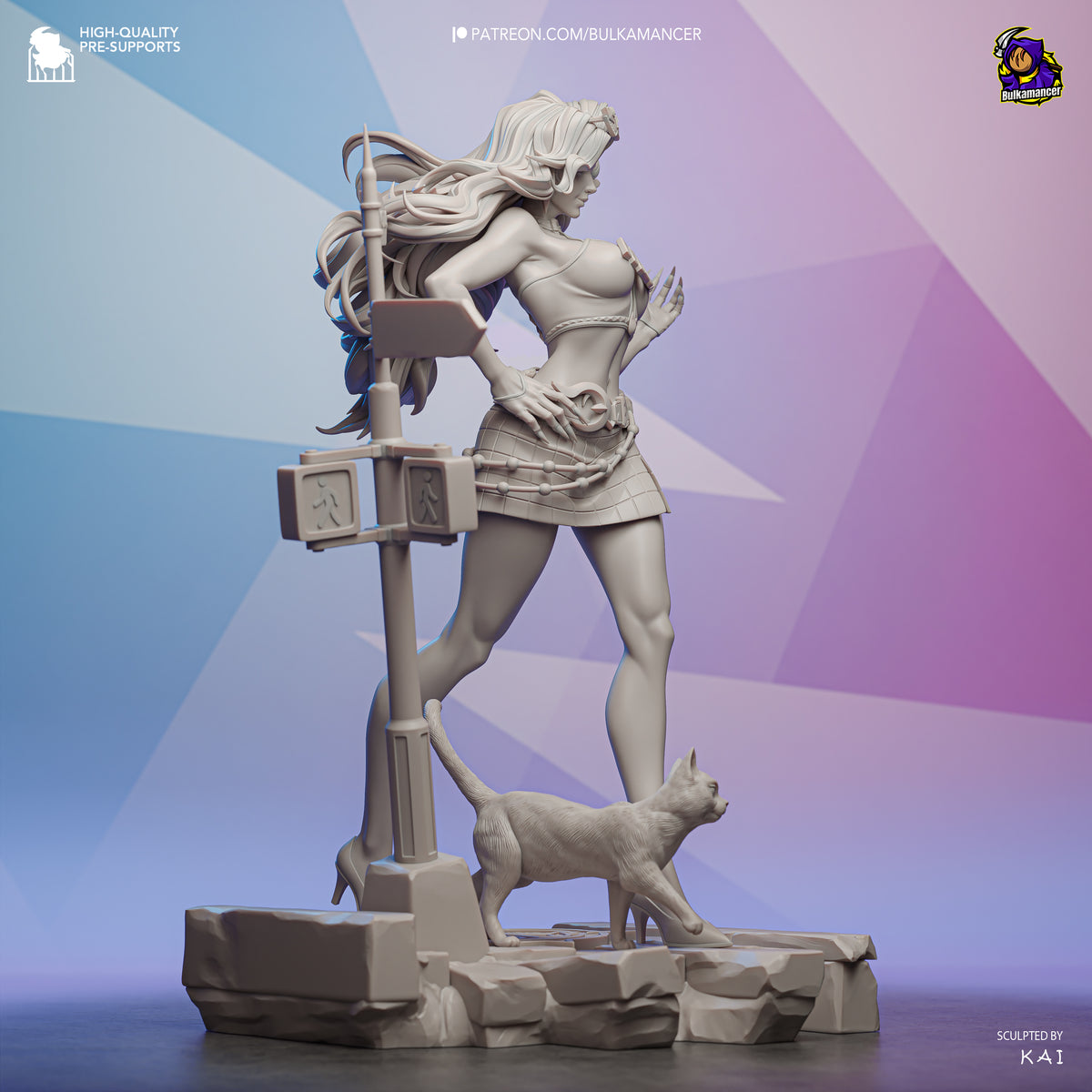 Urban Carnivore | Resin Garage Kit Figure | Bulkamancer Sculpts