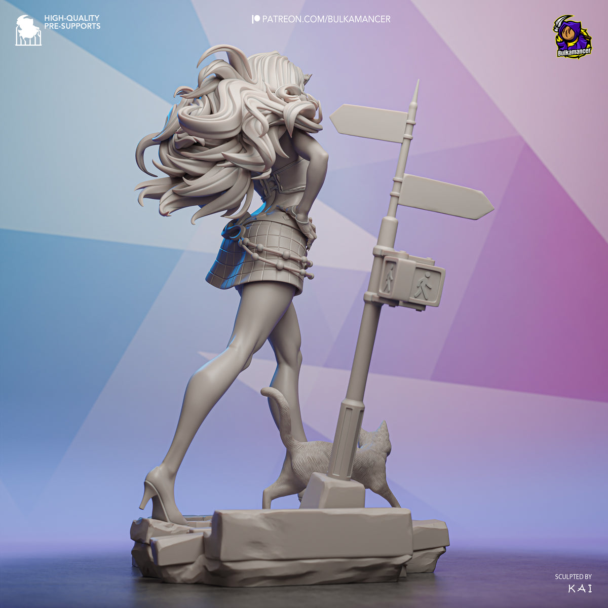 Urban Carnivore | Resin Garage Kit Figure | Bulkamancer Sculpts