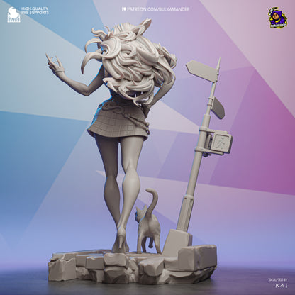 Urban Carnivore | Resin Garage Kit Figure | Bulkamancer Sculpts