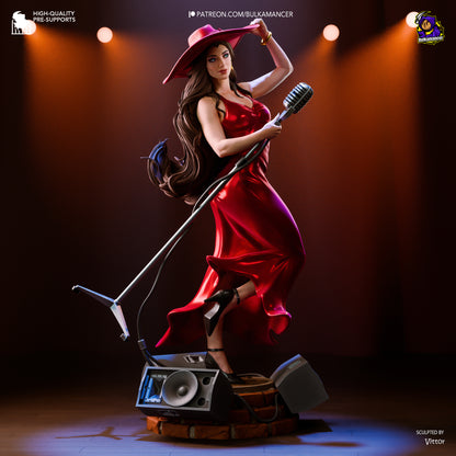 Urban Songstress | Resin Garage Kit Figure Game Fan Art | Bulkamancer Sculpts