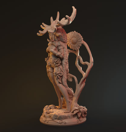 Ursula, Beautiful Druid Woman | Pin Up Display Statue | Hardwitch Games