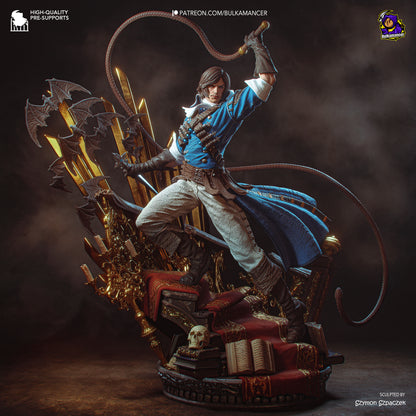 Cazador de vampiros | Figura de resina en kit de garaje | Bulkamancer Sculpts