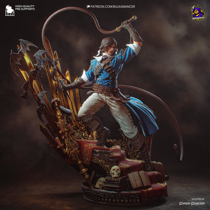 Cazador de vampiros | Figura de resina en kit de garaje | Bulkamancer Sculpts