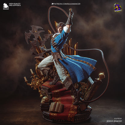 Cazador de vampiros | Figura de resina en kit de garaje | Bulkamancer Sculpts