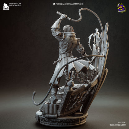 Cazador de vampiros | Figura de resina en kit de garaje | Bulkamancer Sculpts