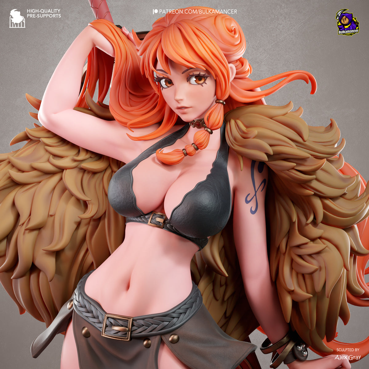 Viking Booty | Resin Garage Kit Figure | Bulkamancer Sculpts