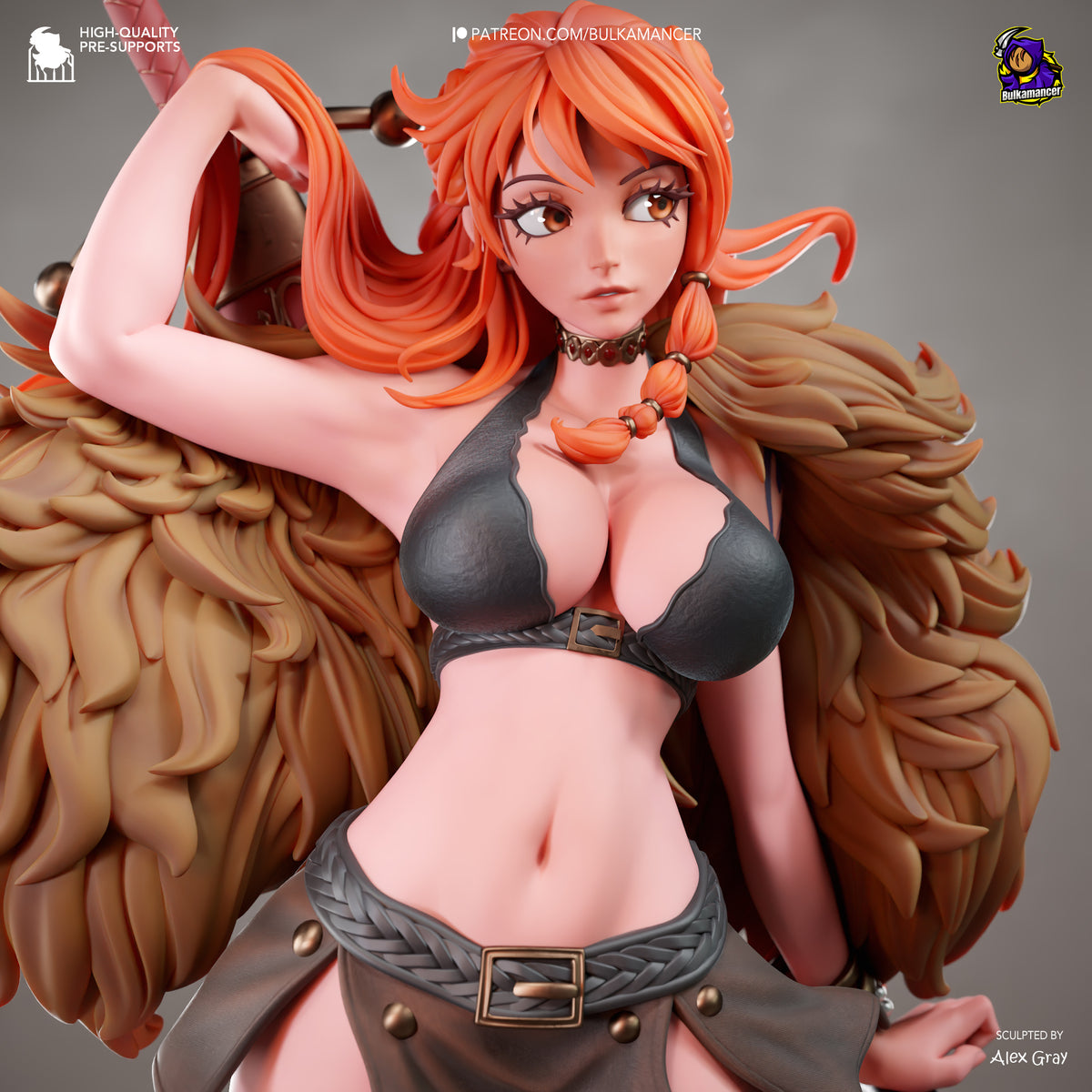 Viking Booty | Resin Garage Kit Figure | Bulkamancer Sculpts