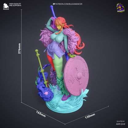 Viking Booty | Resin Garage Kit Figure | Bulkamancer Sculpts