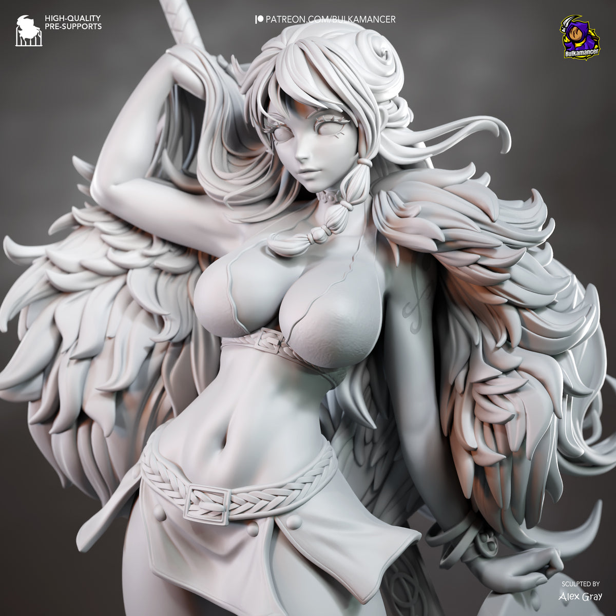 Viking Booty | Resin Garage Kit Figure | Bulkamancer Sculpts