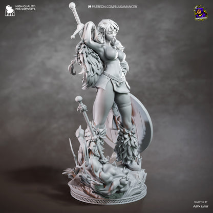 Viking Booty | Resin Garage Kit Figure | Bulkamancer Sculpts