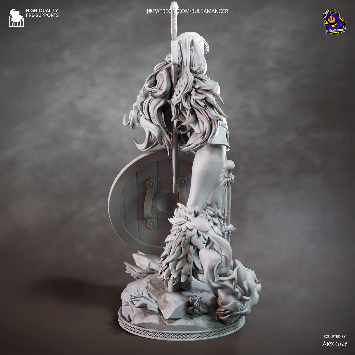 Viking Booty | Resin Garage Kit Figure | Bulkamancer Sculpts