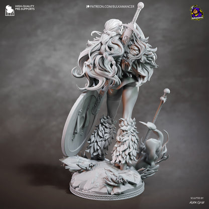 Viking Booty | Resin Garage Kit Figure | Bulkamancer Sculpts