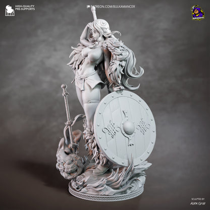 Viking Booty | Resin Garage Kit Figure | Bulkamancer Sculpts