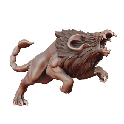 Warhounds | D&D Monster Miniature | Manuel Boria