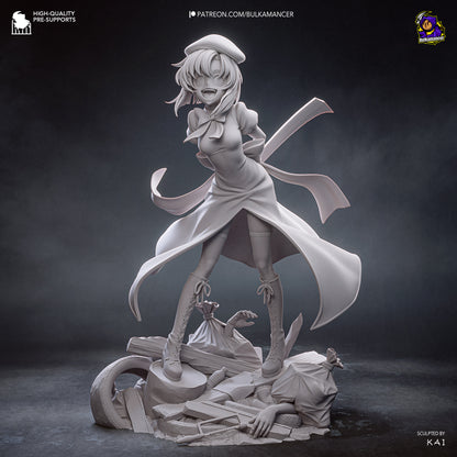 Ingeniero de escuadrón aerotransportado | Figura de kit de resina para garaje | Bulkamancer Sculpts