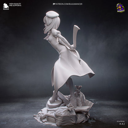 Ingeniero de escuadrón aerotransportado | Figura de kit de resina para garaje | Bulkamancer Sculpts
