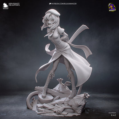 Ingeniero de escuadrón aerotransportado | Figura de kit de resina para garaje | Bulkamancer Sculpts