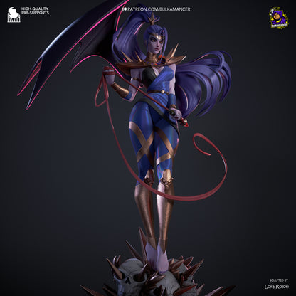 Whip of the Furies | Resin Garage Kit Figure Game Fan Art | Bulkamancer Sculpts