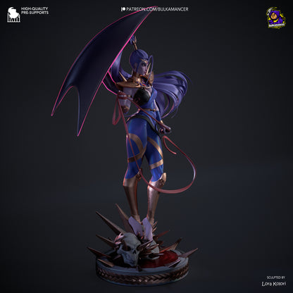 Whip of the Furies | Resin Garage Kit Figure Game Fan Art | Bulkamancer Sculpts