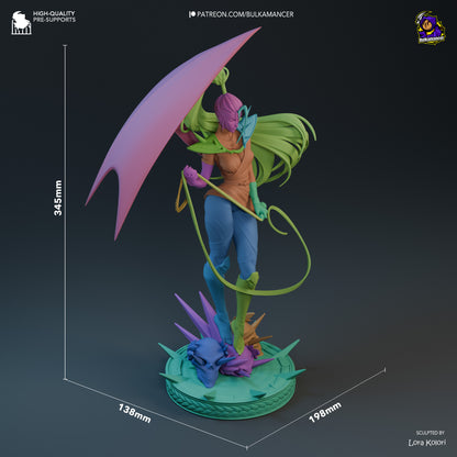 Whip of the Furies | Resin Garage Kit Figure Game Fan Art | Bulkamancer Sculpts