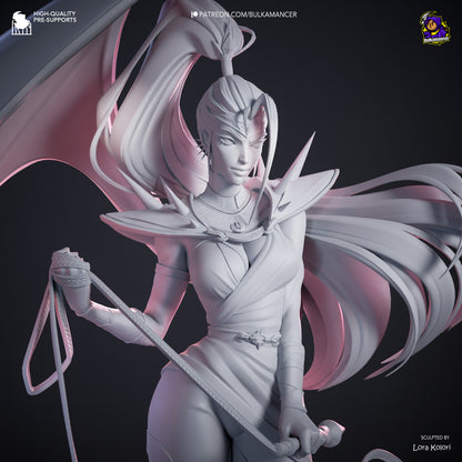 Whip of the Furies | Resin Garage Kit Figure Game Fan Art | Bulkamancer Sculpts