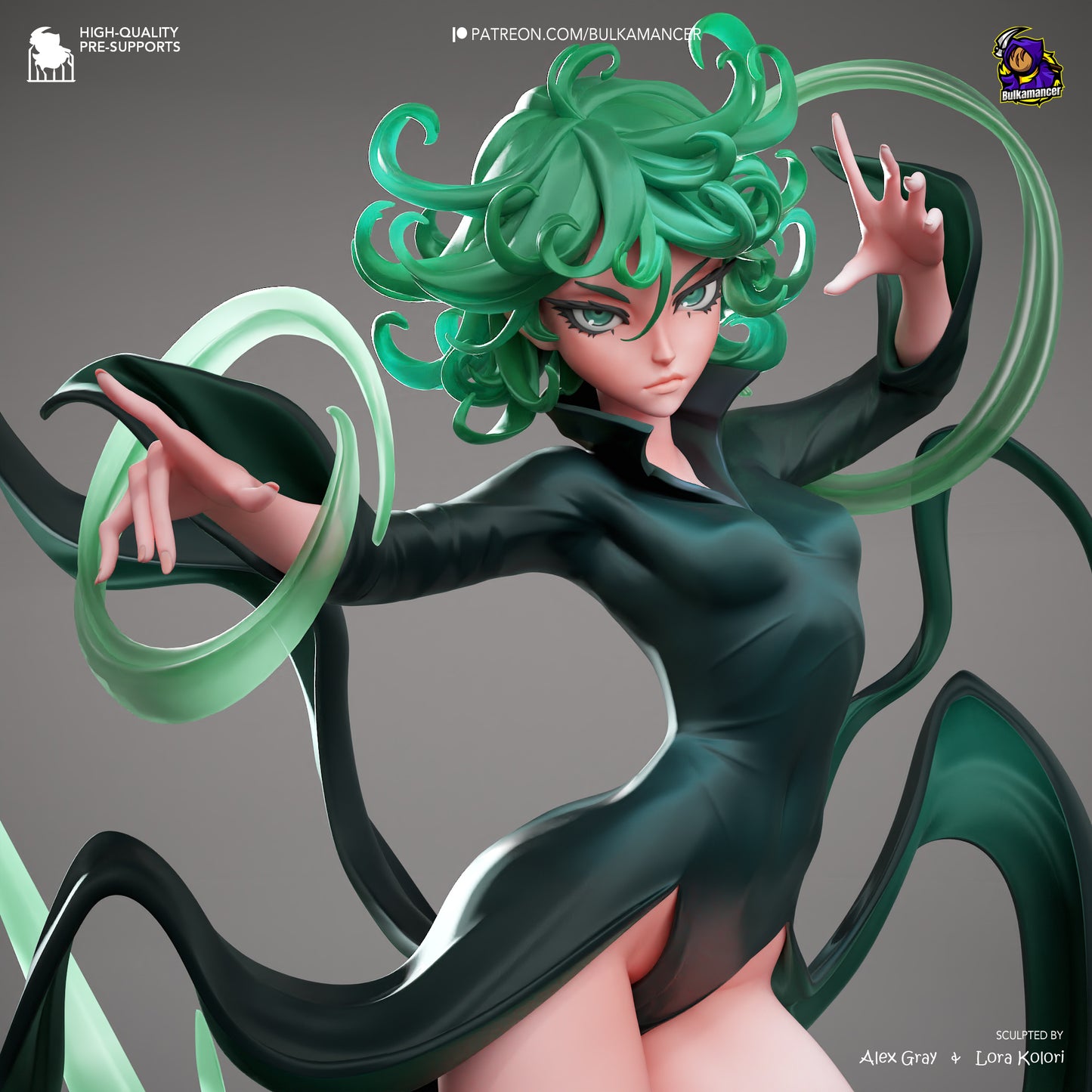 Whirlwind | Resin Garage Kit Figure | Bulkamancer Sculpts - Tattles Told 3D