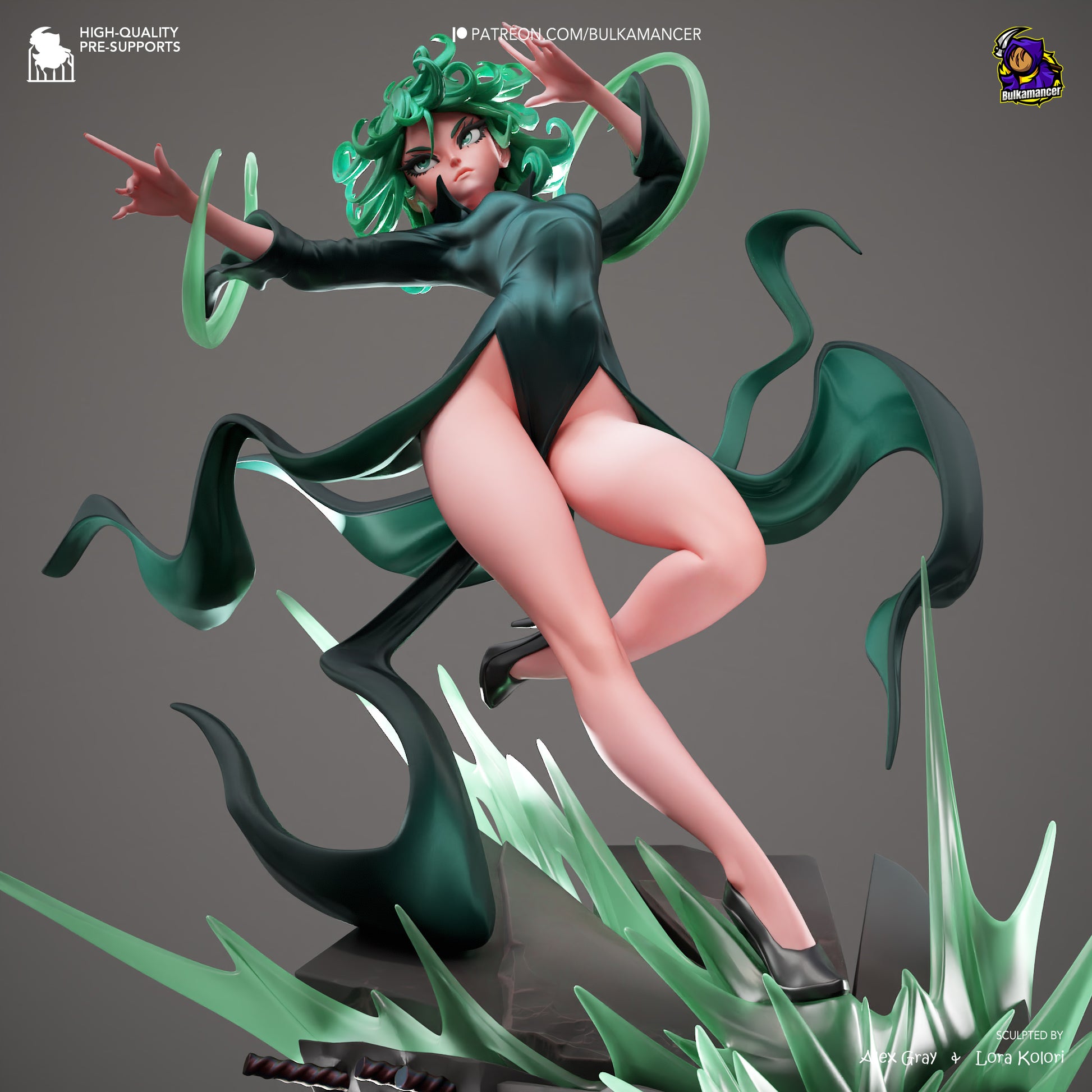 Whirlwind | Resin Garage Kit Figure | Bulkamancer Sculpts - Tattles Told 3D